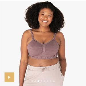 Kindred Bravely Sublime hands-free pumping and nursing bra in twilight
